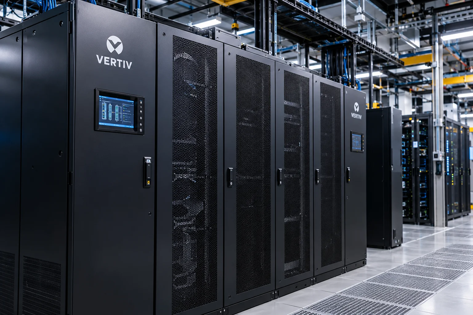 Vertiv power and cooling cabinets